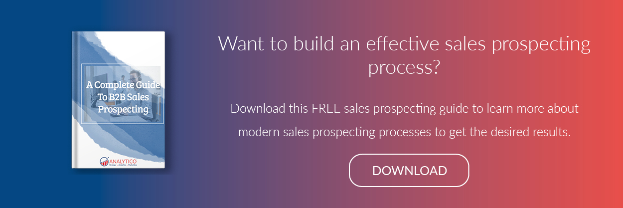 CTA sales prospecting